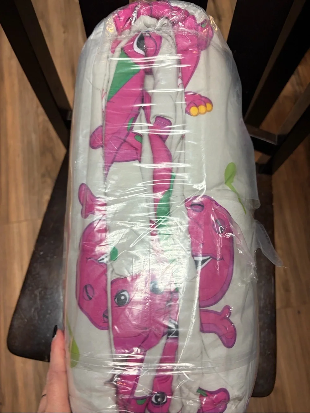 7 pc Barney Sheets Comforter Pillowcases Shams FULL Size  Franco